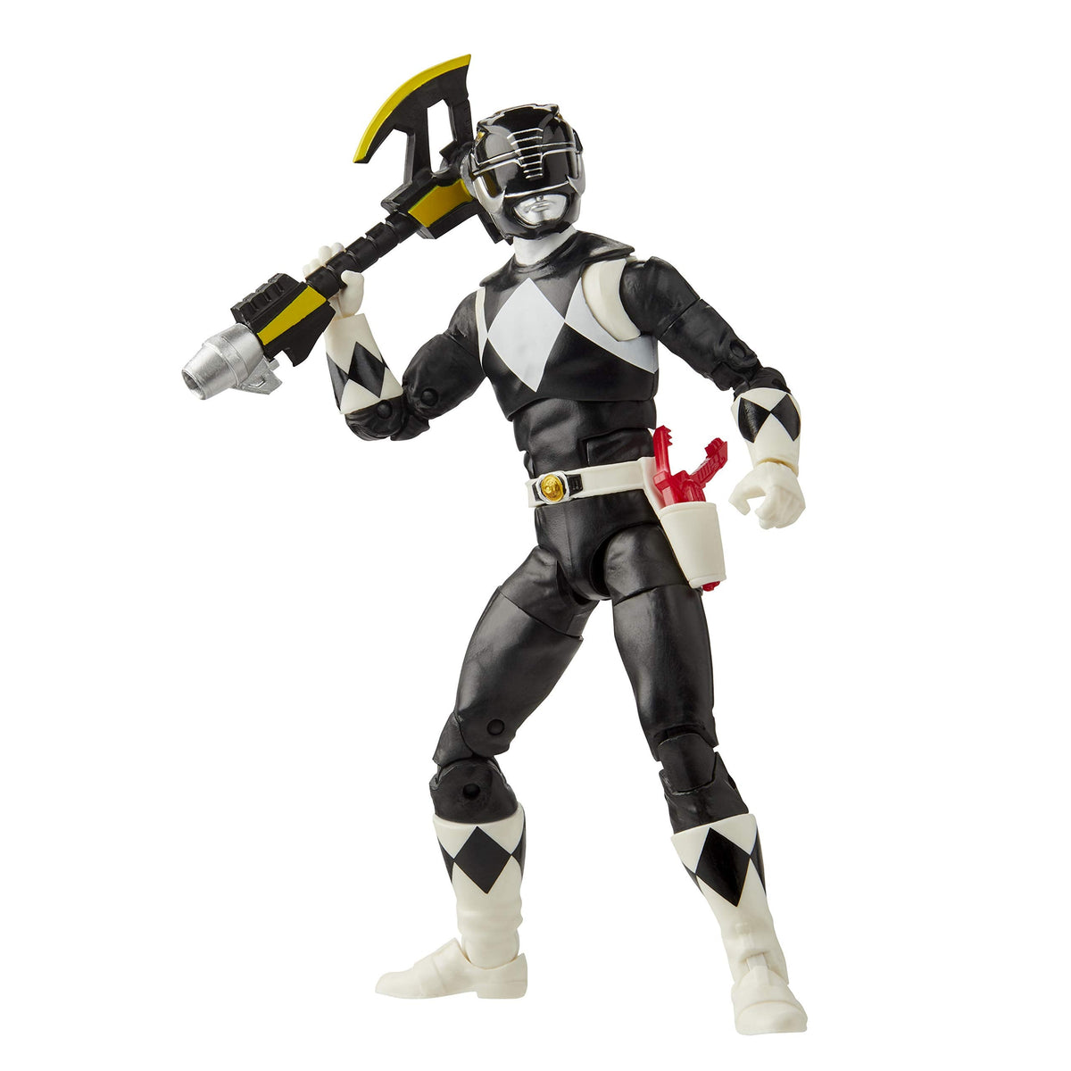 Power Rangers Lightning Collection Mighty Morphin Black Ranger – 6-Inch Premium Collectible Figure with Accessories