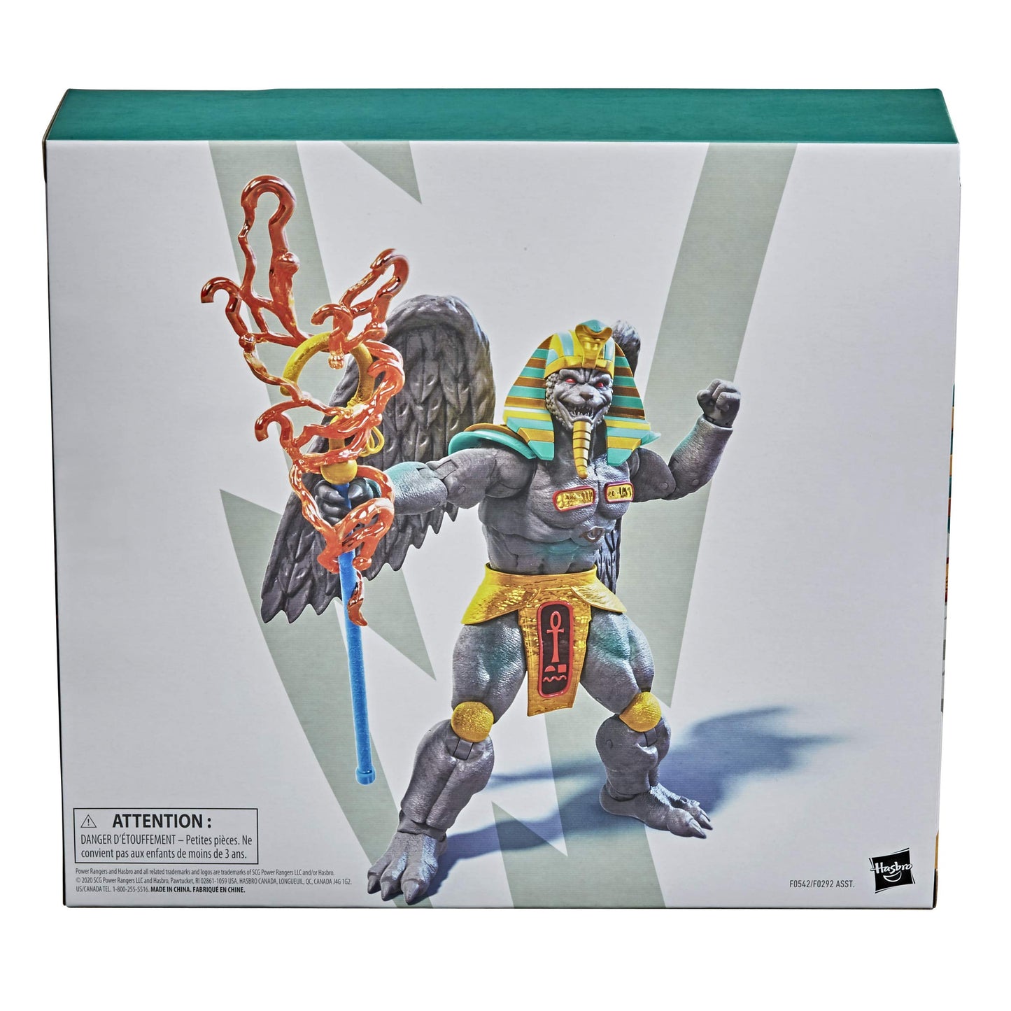 Power Rangers Lightning Collection King Sphinx 8-Inch Premium Monster Figure with Accessories