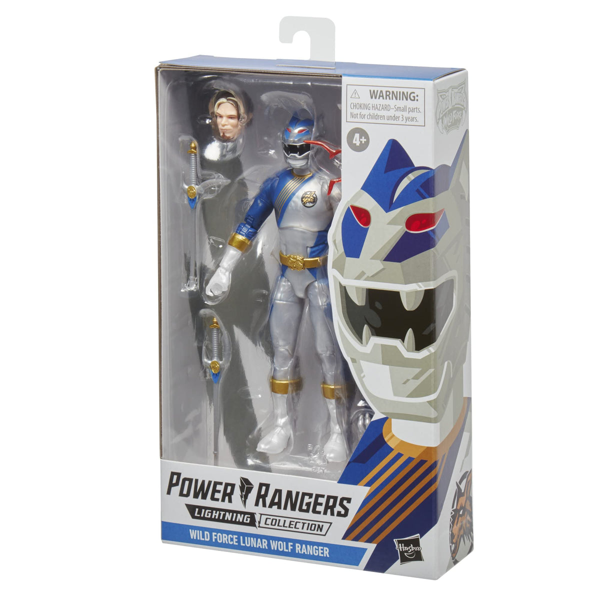 Power Rangers Lightning Collection Wild Force Lunar Wolf Ranger 6-Inch Premium Collectible Action Figure
