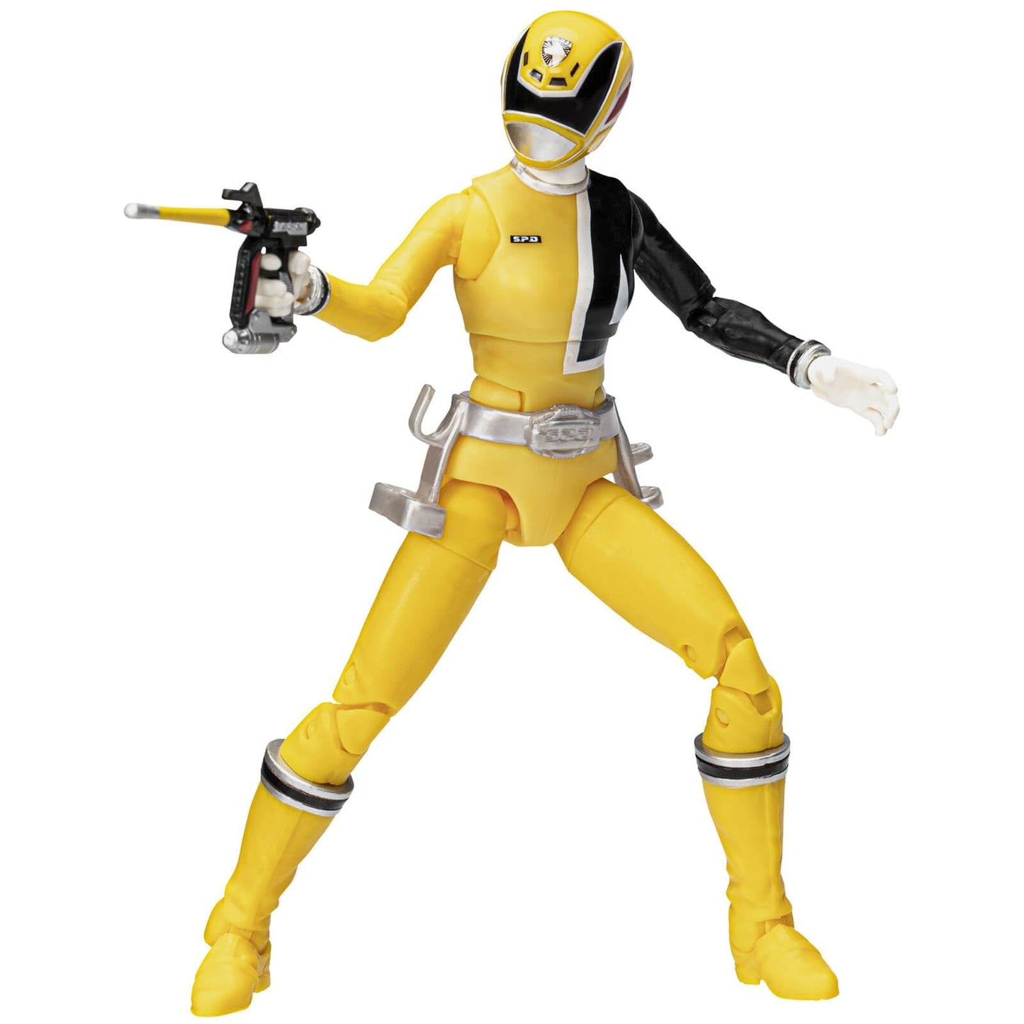 Power Rangers Lightning Collection S.P.D. Yellow Ranger 6-Inch Premium Collectible Action Figure + Accessories