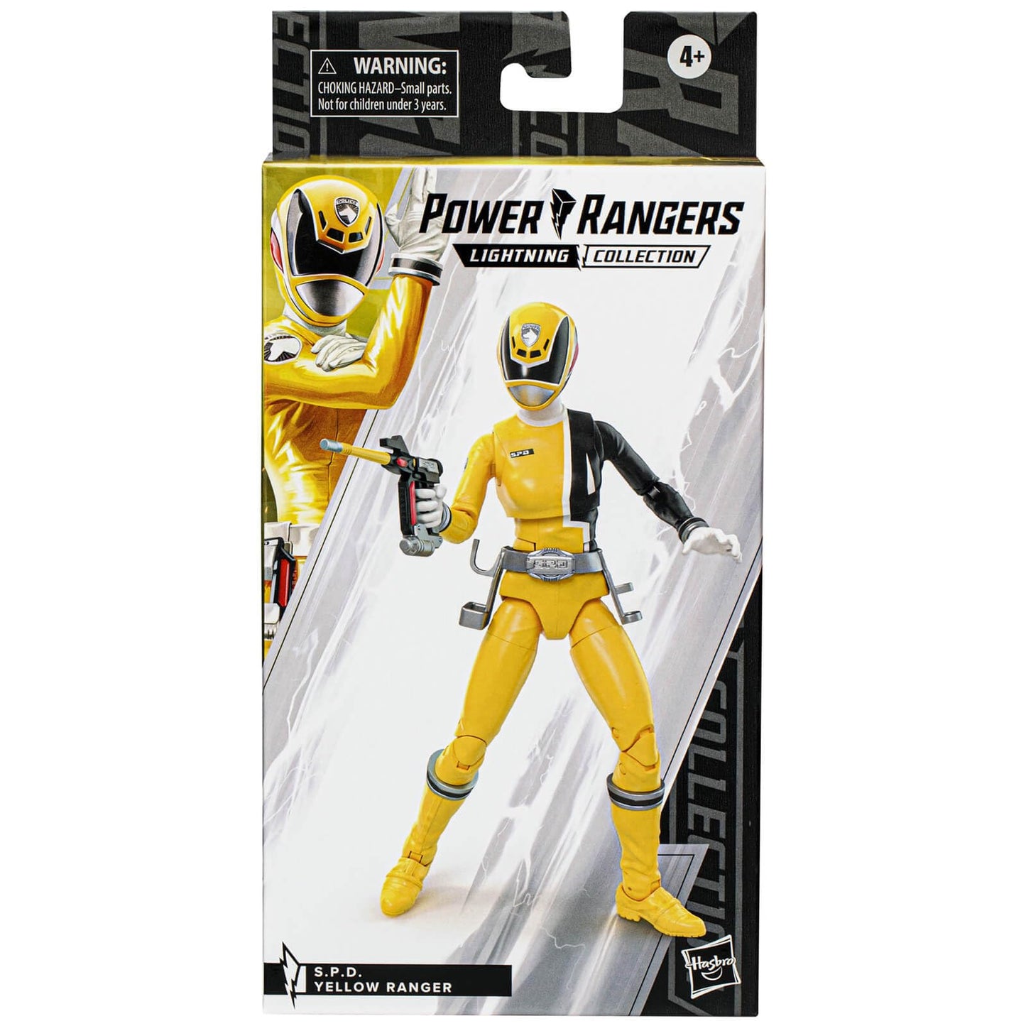 Power Rangers Lightning Collection S.P.D. Yellow Ranger 6-Inch Premium Collectible Action Figure + Accessories