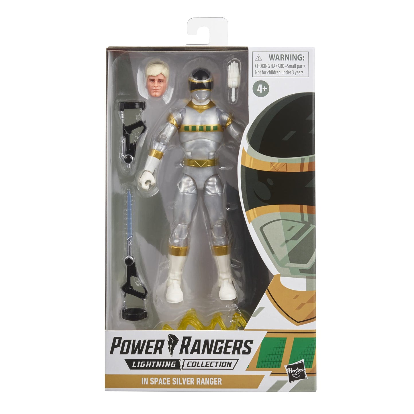 Power Rangers Lightning Collection Space Silver Ranger 6-Inch Premium Collectible Figure – F2279