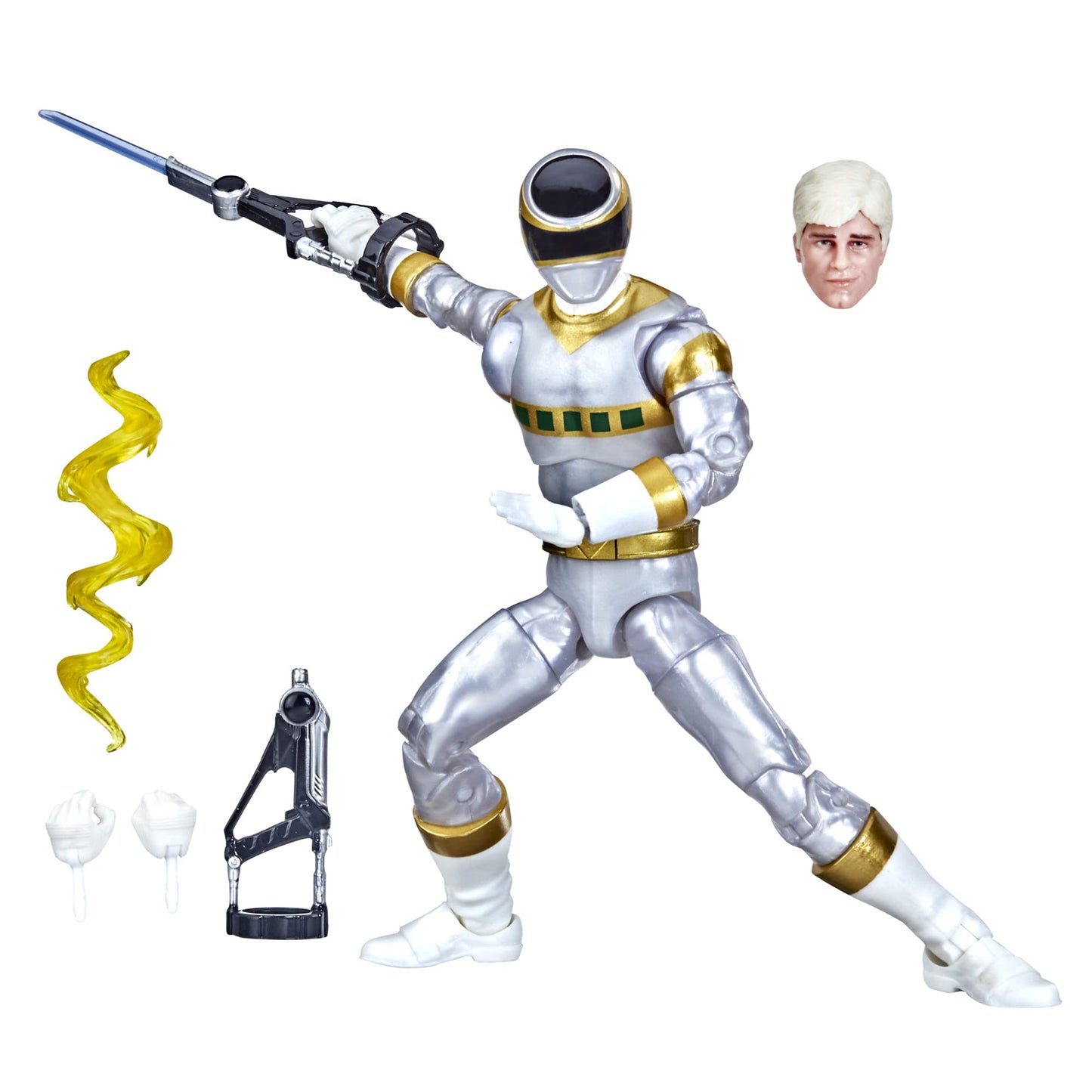 Power Rangers Lightning Collection Space Silver Ranger 6-Inch Premium Collectible Figure – F2279