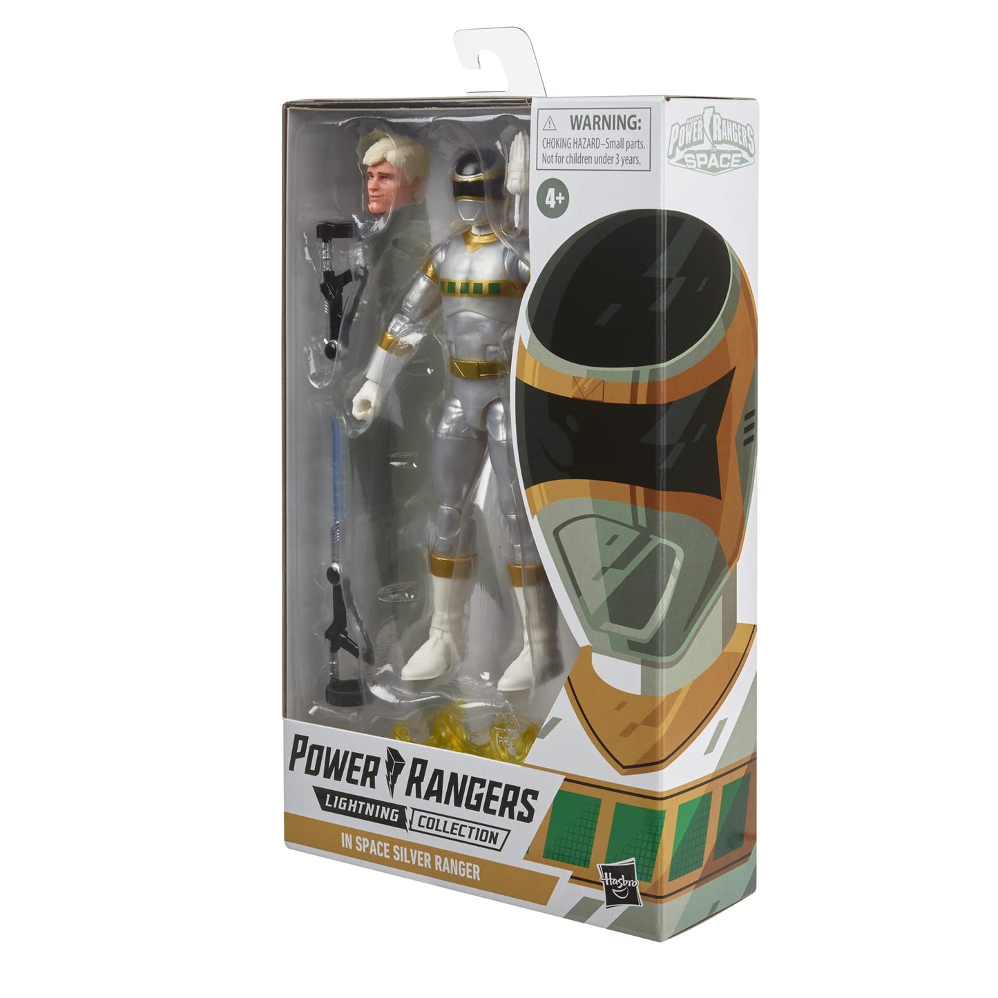 Power Rangers Lightning Collection Space Silver Ranger 6-Inch Premium Collectible Figure – F2279