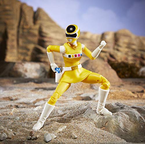 Power Rangers Lightning Collection Space Yellow Ranger 6-Inch Figure – Premium Collectible with Accessories