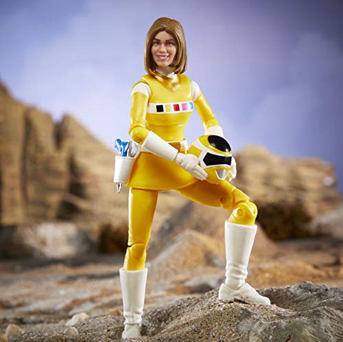Power Rangers Lightning Collection Space Yellow Ranger 6-Inch Figure – Premium Collectible with Accessories