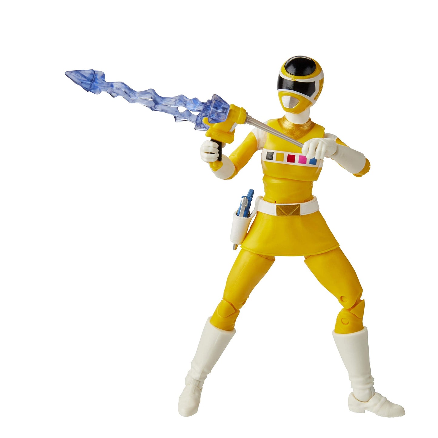 Power Rangers Lightning Collection Space Yellow Ranger 6-Inch Figure – Premium Collectible with Accessories