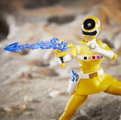 Power Rangers Lightning Collection Space Yellow Ranger 6-Inch Figure – Premium Collectible with Accessories