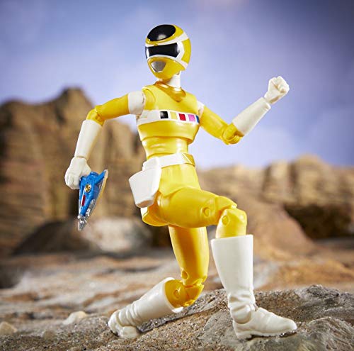Power Rangers Lightning Collection Space Yellow Ranger 6-Inch Figure – Premium Collectible with Accessories