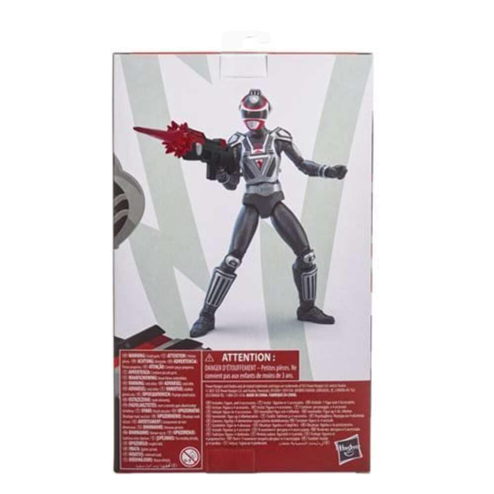 Power Rangers Lightning Collection S.P.D. A-Squad Red Ranger Figure – Premium 6-Inch Collectible with Accessories