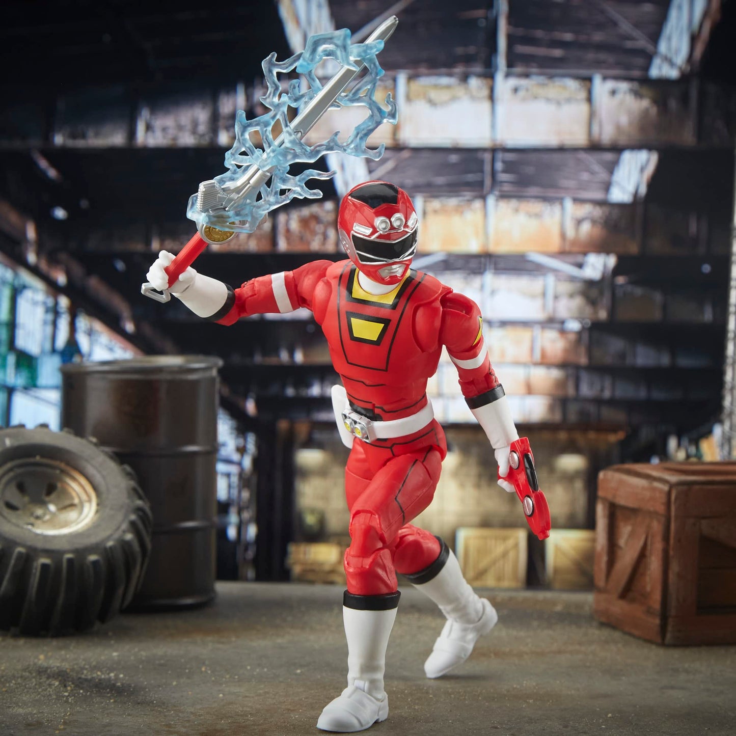 Power Rangers Lightning Collection Turbo Red Ranger 6-Inch Figure – Premium Collectible with Accessories