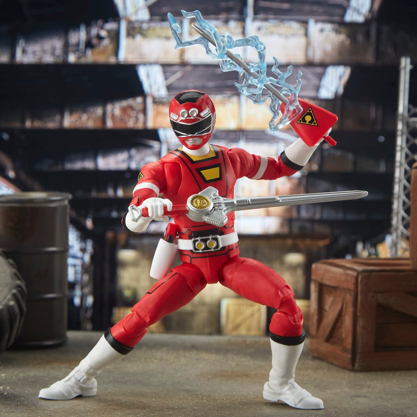 Power Rangers Lightning Collection Turbo Red Ranger 6-Inch Figure – Premium Collectible with Accessories