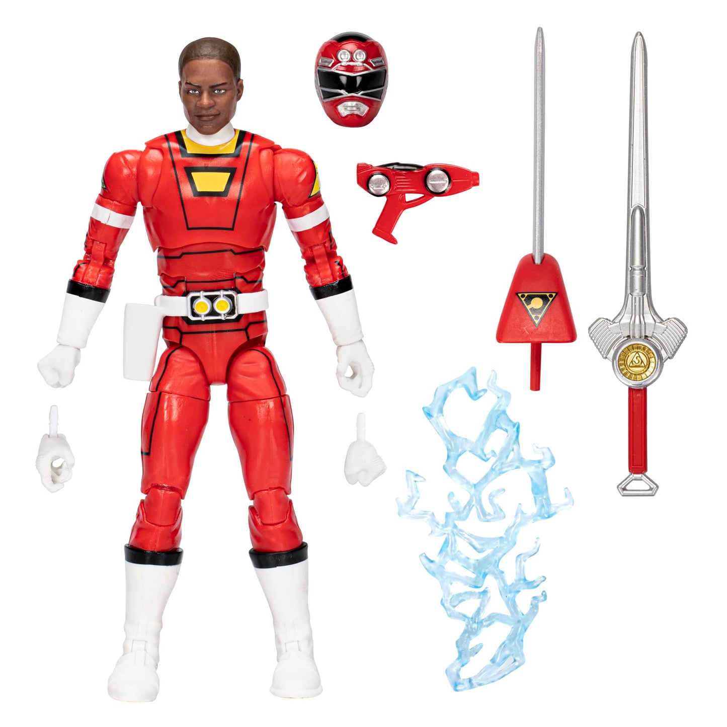 Power Rangers Lightning Collection Turbo Red Ranger 6-Inch Figure – Premium Collectible with Accessories