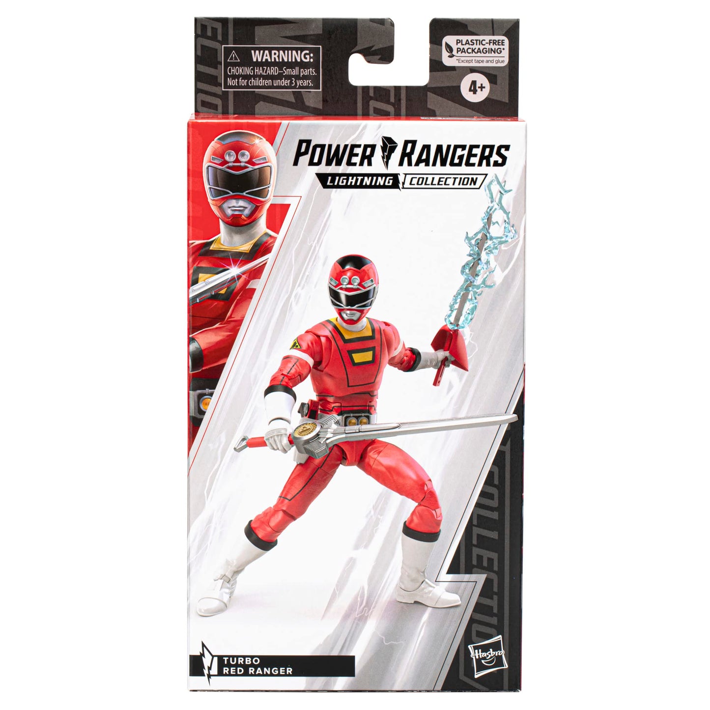 Power Rangers Lightning Collection Turbo Red Ranger 6-Inch Figure – Premium Collectible with Accessories