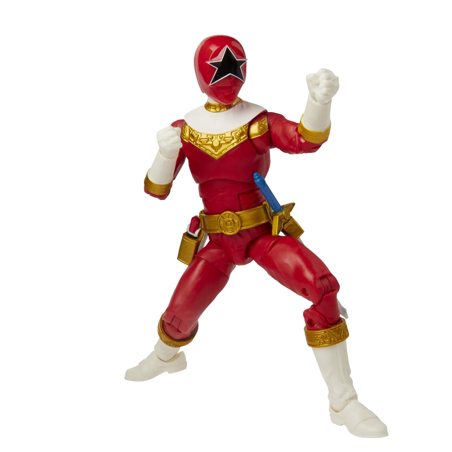 Power Rangers Lightning Collection Zeo Red Ranger 6-Inch Premium Collectible Action Figure with Accessories