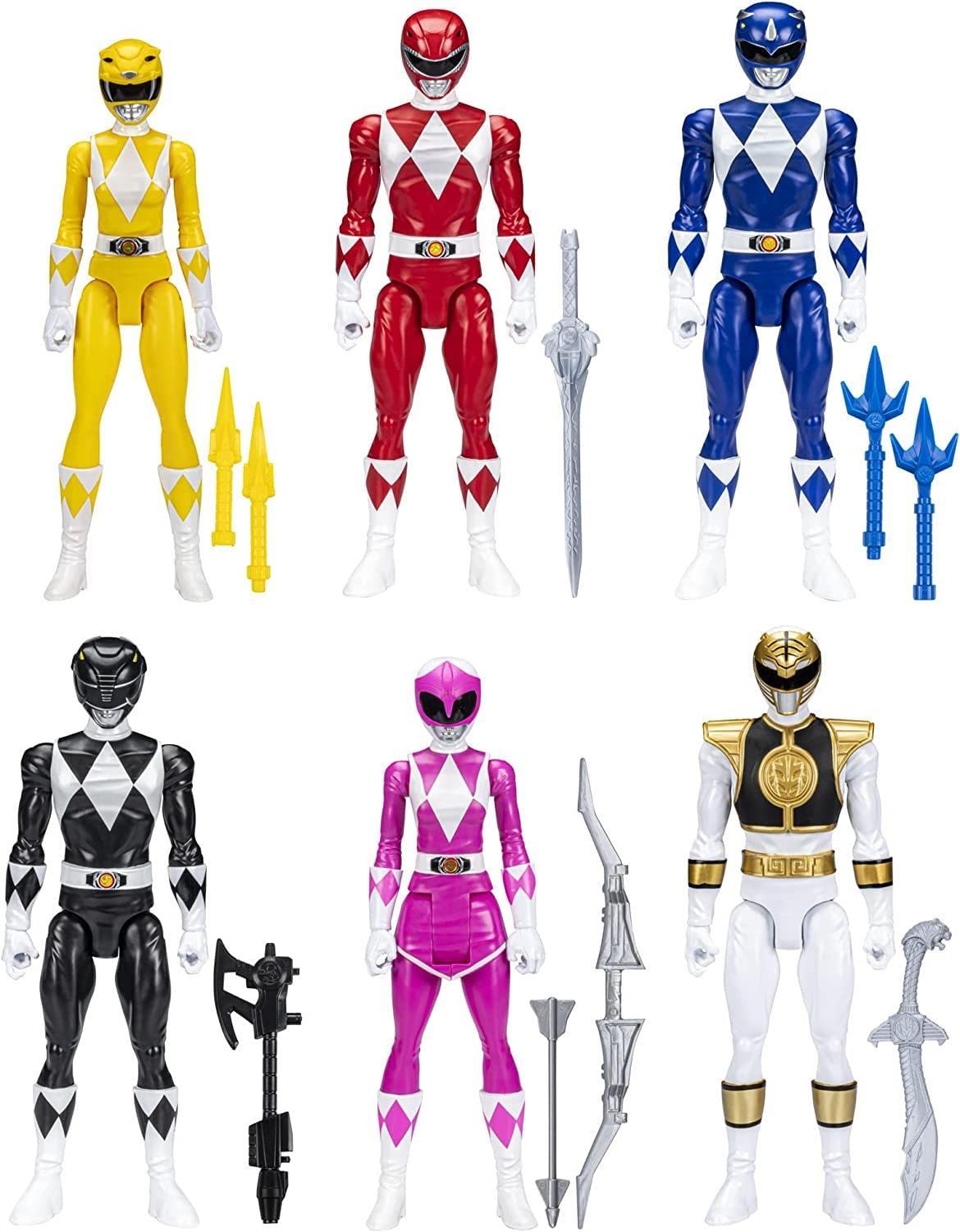 Power Rangers Mighty Morphin 12-Inch Action Figure 6-Pack – Amazon Exclusive