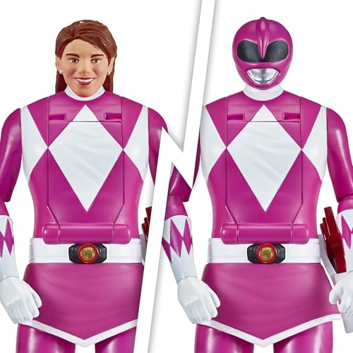 Power Rangers Mighty Morphin Re-Ignition Pink Ranger Action Figure | Auto-Morphin by Playmates Toys