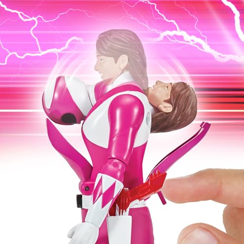 Power Rangers Mighty Morphin Re-Ignition Pink Ranger Action Figure | Auto-Morphin by Playmates Toys
