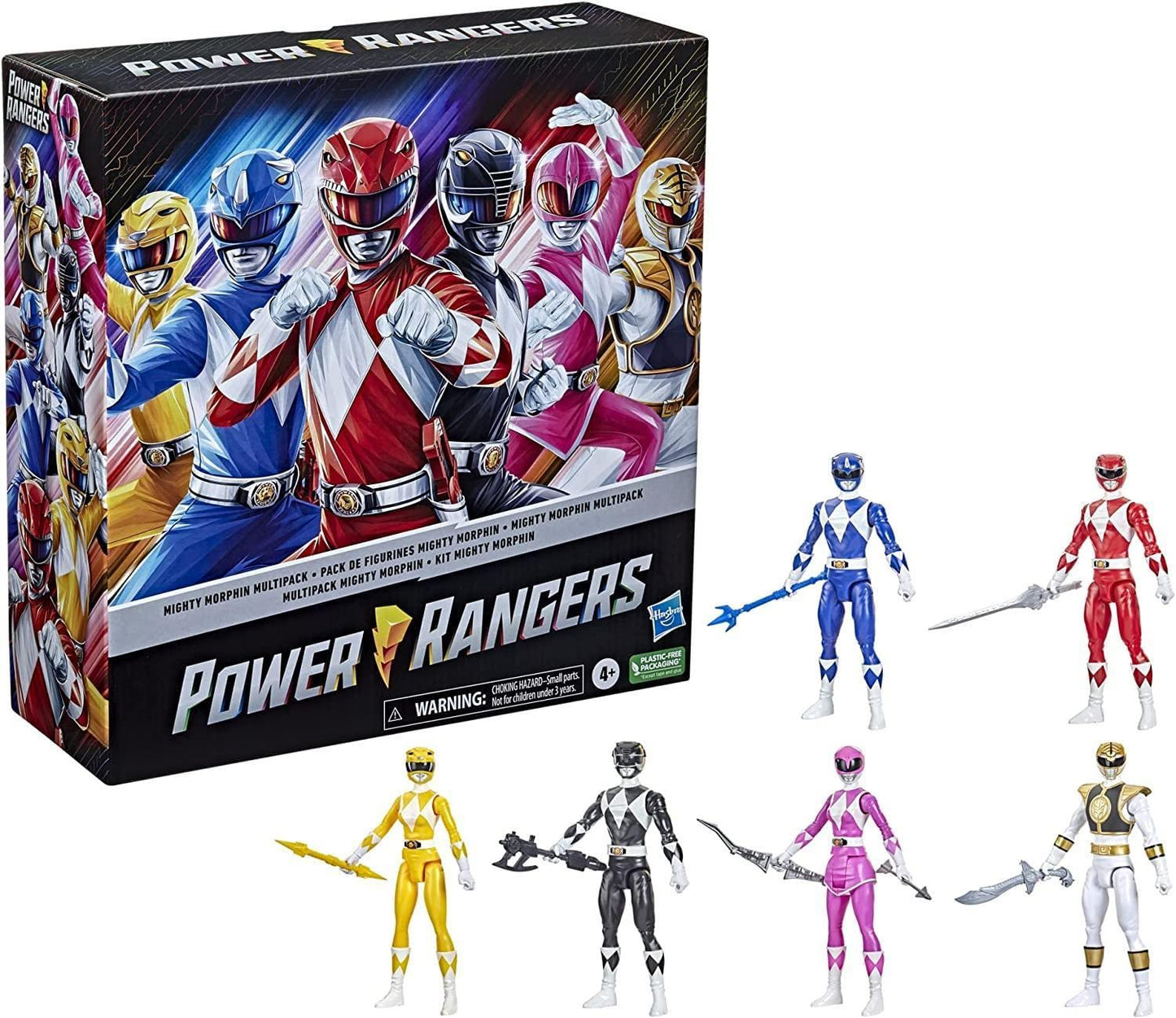 Power Rangers Mighty Morphin 12-Inch Action Figure 6-Pack – Amazon Exclusive
