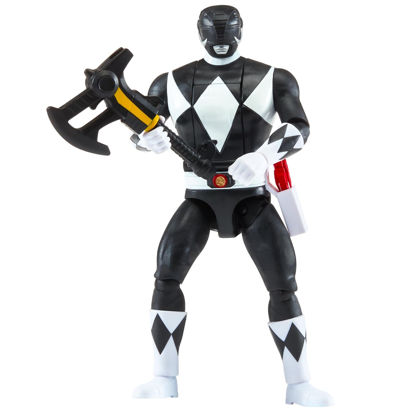 Power Rangers Mighty Morphin Re-Ignition Auto-Morphin Black Ranger Action Figure by Playmates Toys