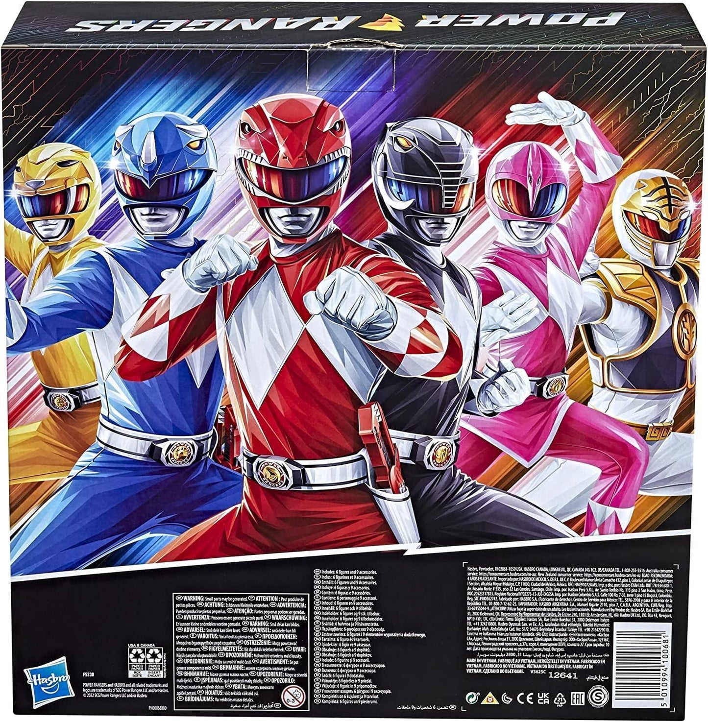Power Rangers Mighty Morphin 12-Inch Action Figure 6-Pack – Amazon Exclusive