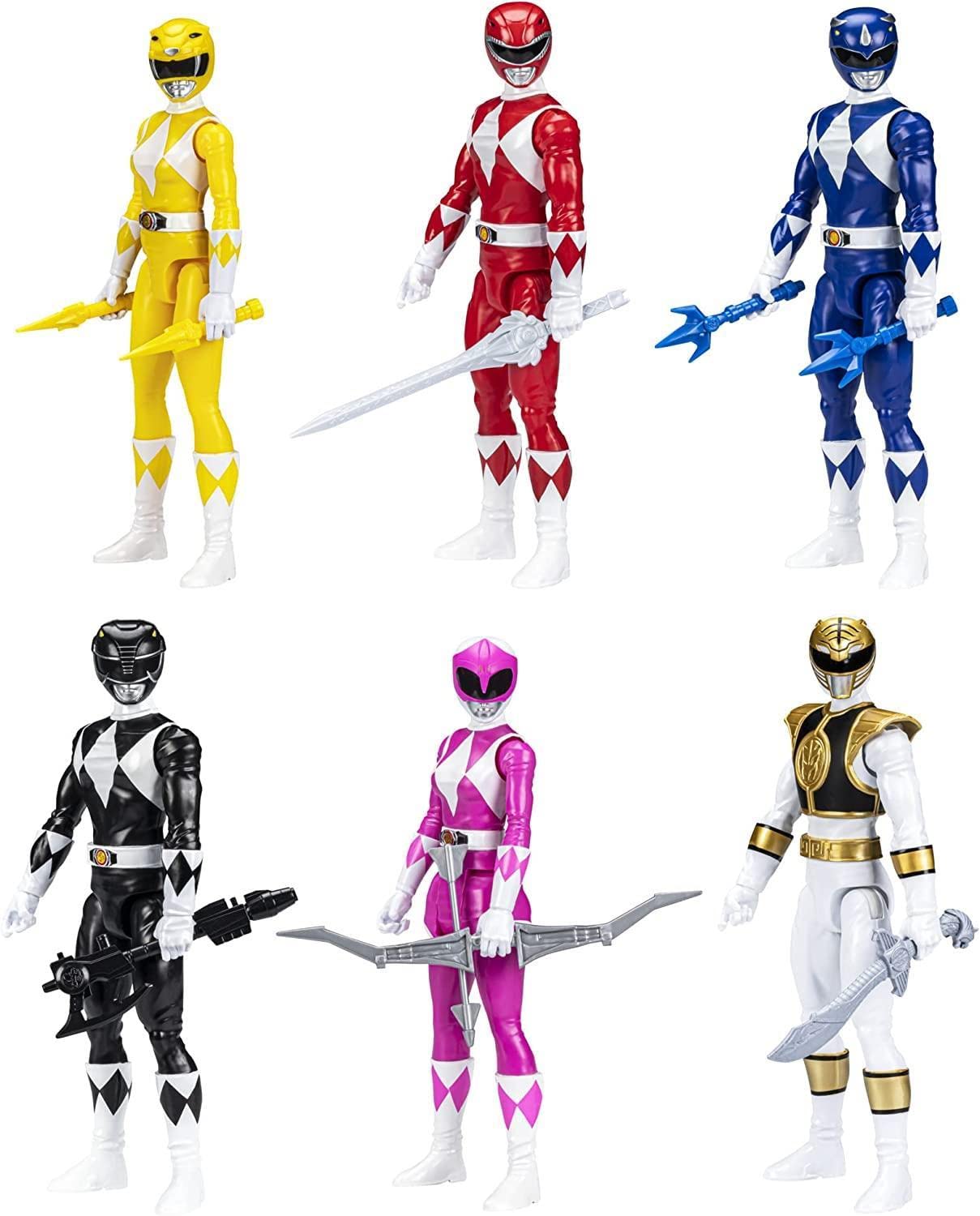 Power Rangers Mighty Morphin 12-Inch Action Figure 6-Pack – Amazon Exclusive