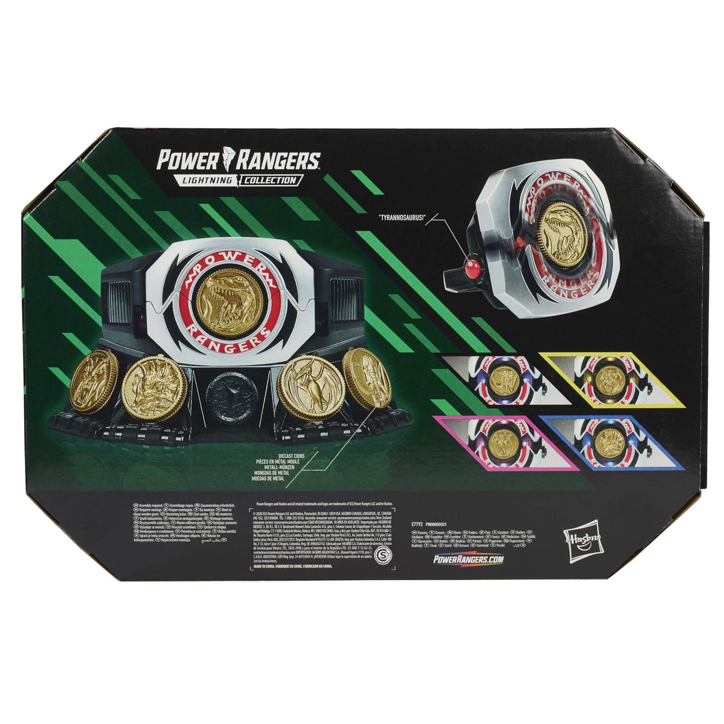 Power Rangers Lightning Collection Mighty Morphin MMPR Morpher – Premium Collectible & Diecast Coin Set