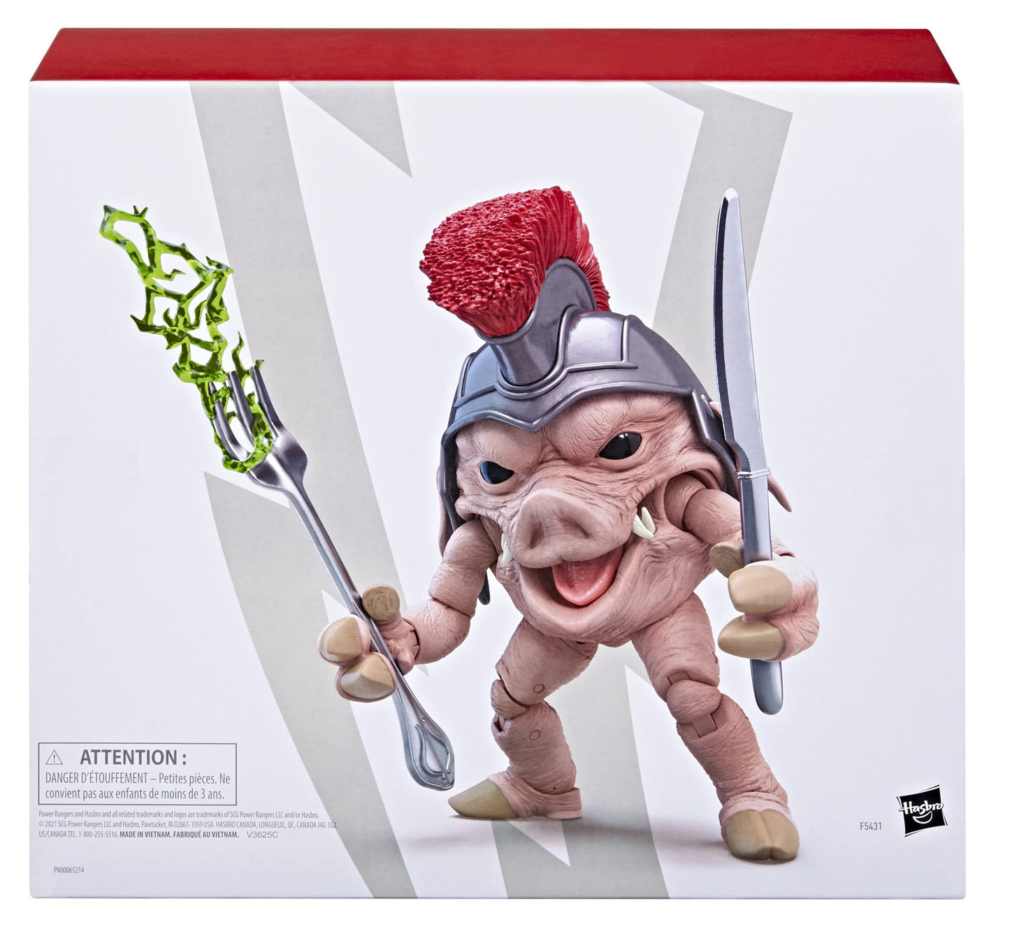 Power Rangers Lightning Collection Pudgy Pig 6-Inch Premium Collectible Figure with Classic Accessories