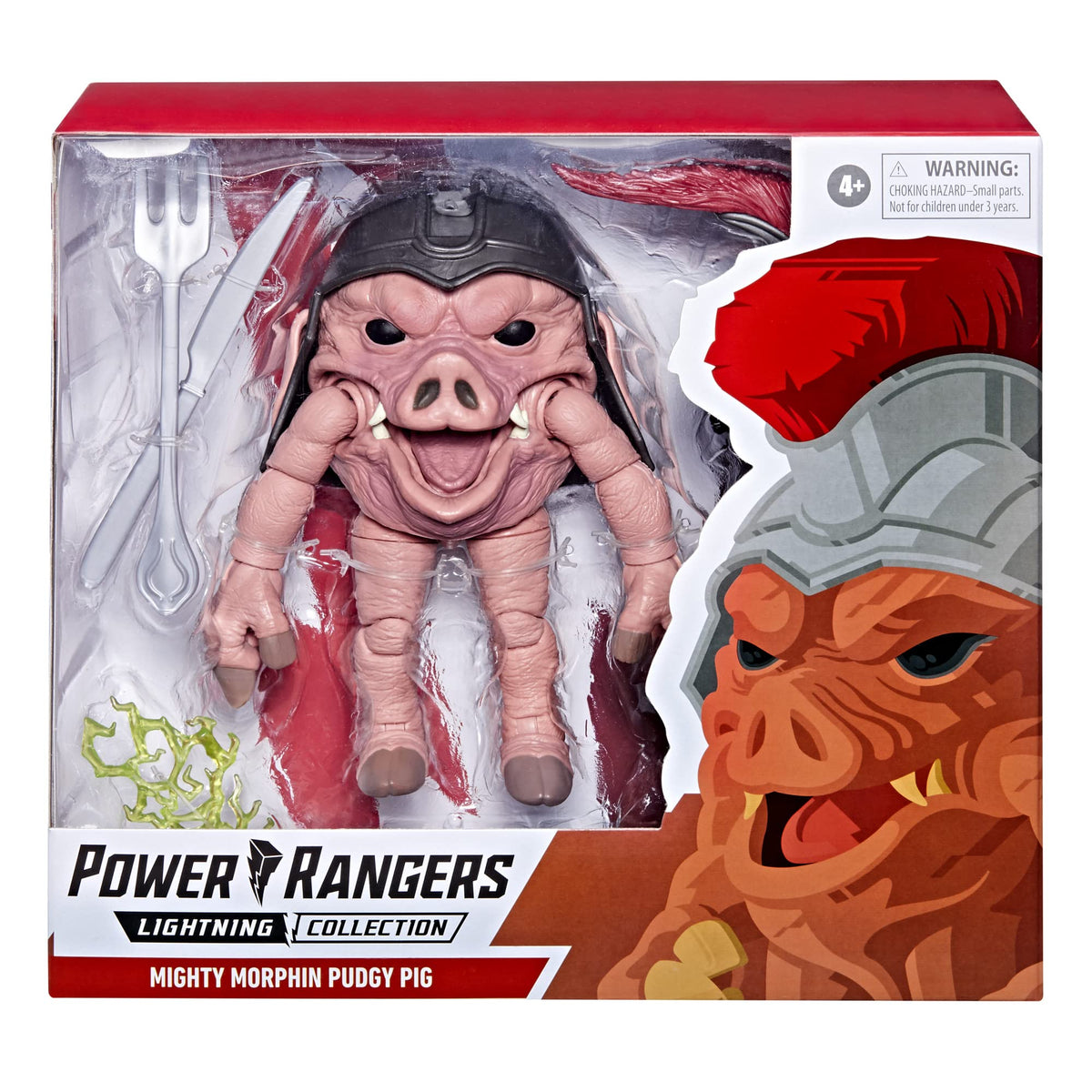 Power Rangers Lightning Collection Pudgy Pig 6-Inch Premium Collectible Figure with Classic Accessories