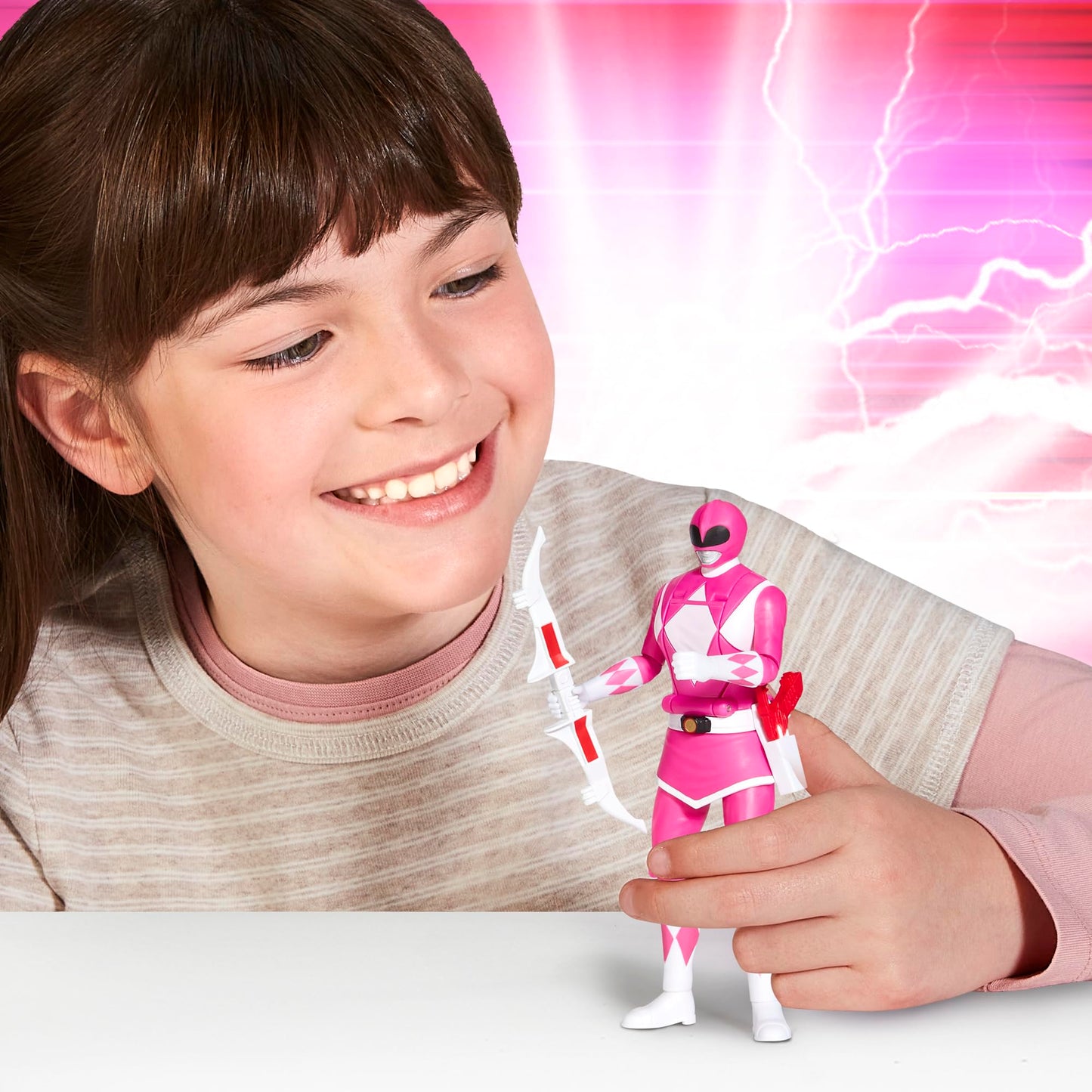 Power Rangers Re-Ignition Pink Ranger 6-Inch Auto Morphin Action Figure