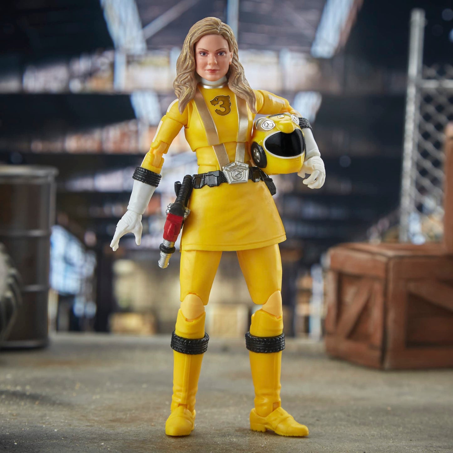 Power Rangers Lightning Collection RPM Yellow Ranger 6-Inch Figure – Premium Collectible with Accessories