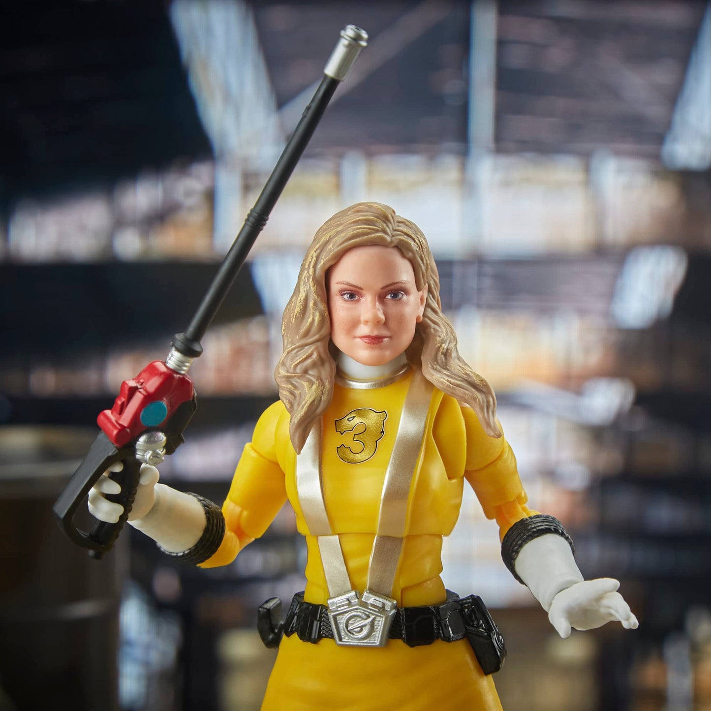Power Rangers Lightning Collection RPM Yellow Ranger 6-Inch Figure – Premium Collectible with Accessories