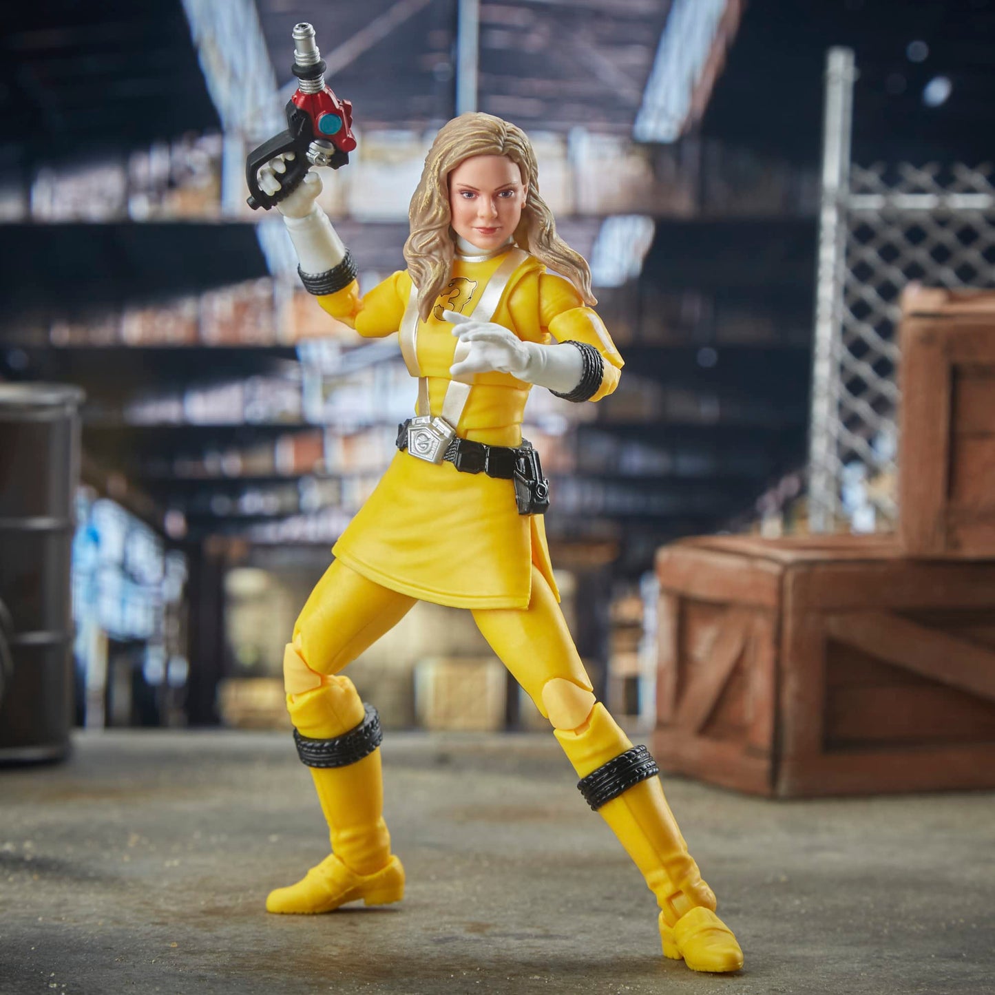 Power Rangers Lightning Collection RPM Yellow Ranger 6-Inch Figure – Premium Collectible with Accessories