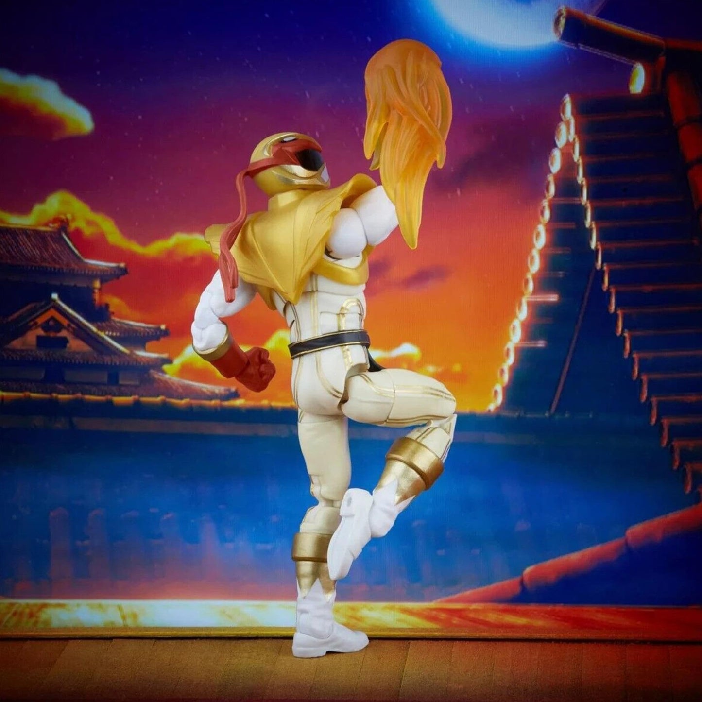 Power Rangers x Street Fighter Morphed Ryu Crimson Hawk Ranger — Lightning Collection 6-Inch Figure