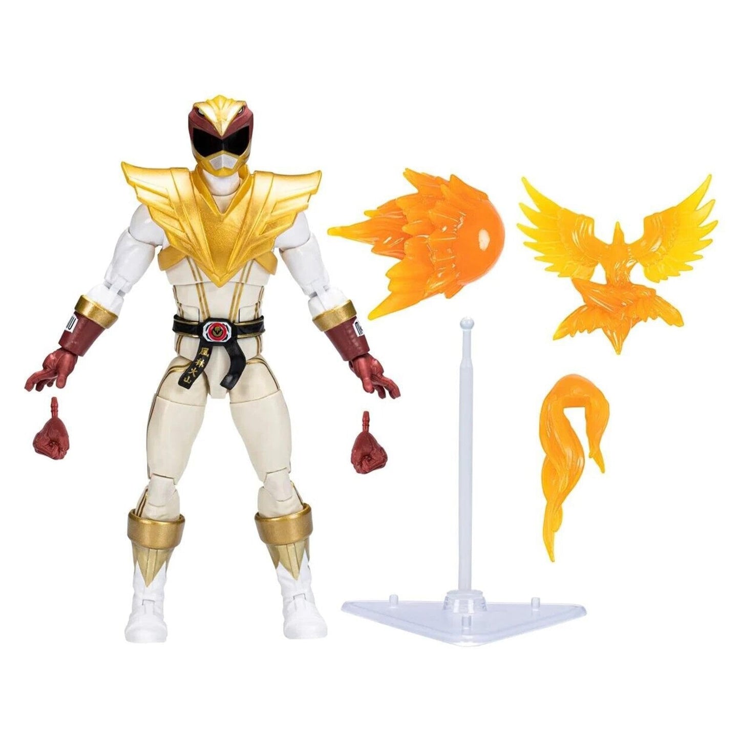 Power Rangers x Street Fighter Morphed Ryu Crimson Hawk Ranger — Lightning Collection 6-Inch Figure