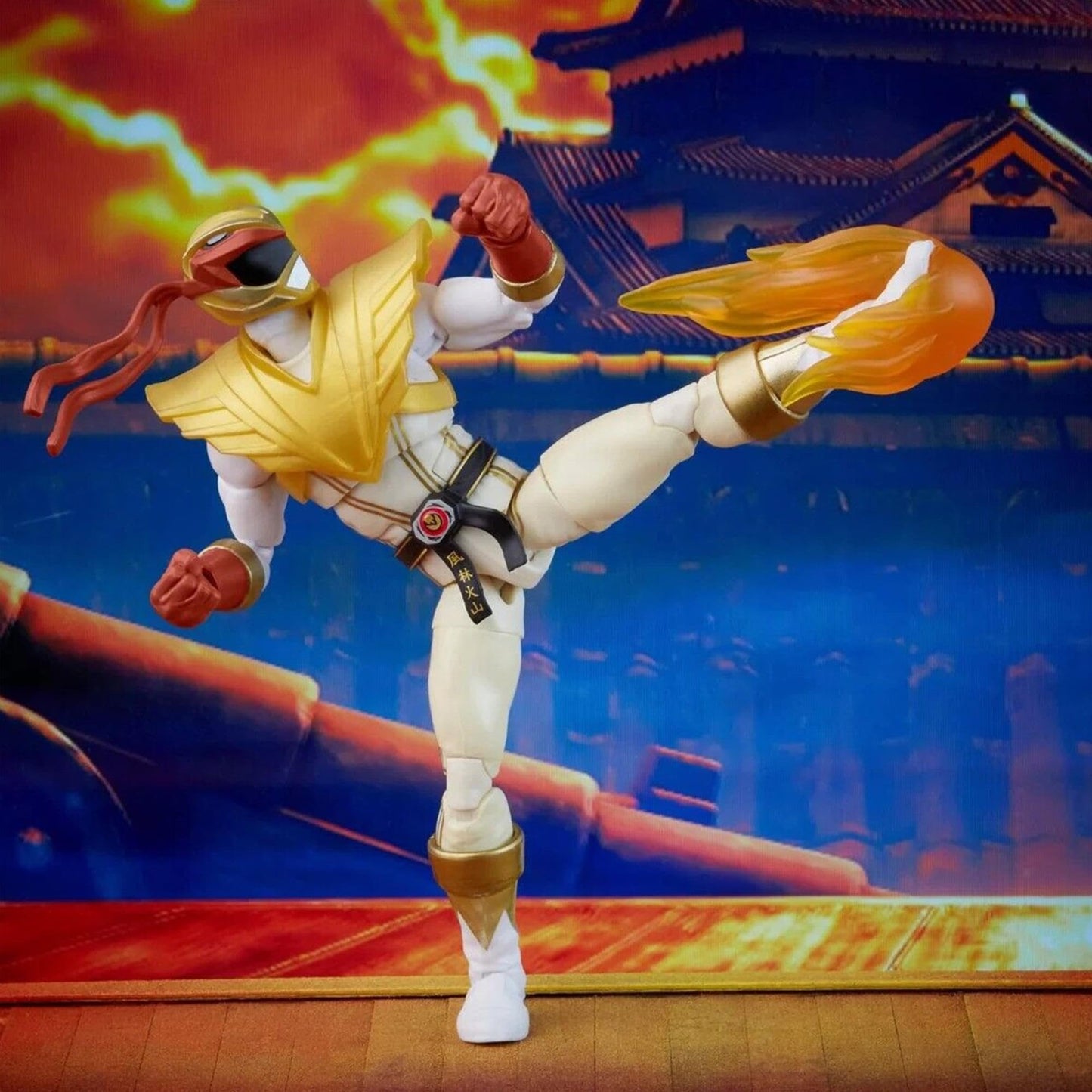 Power Rangers x Street Fighter Morphed Ryu Crimson Hawk Ranger — Lightning Collection 6-Inch Figure