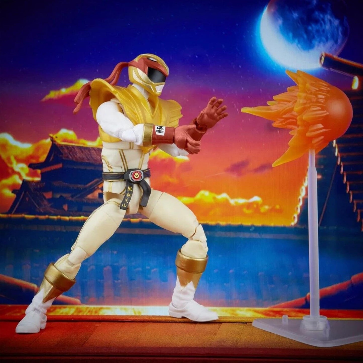 Power Rangers x Street Fighter Morphed Ryu Crimson Hawk Ranger — Lightning Collection 6-Inch Figure