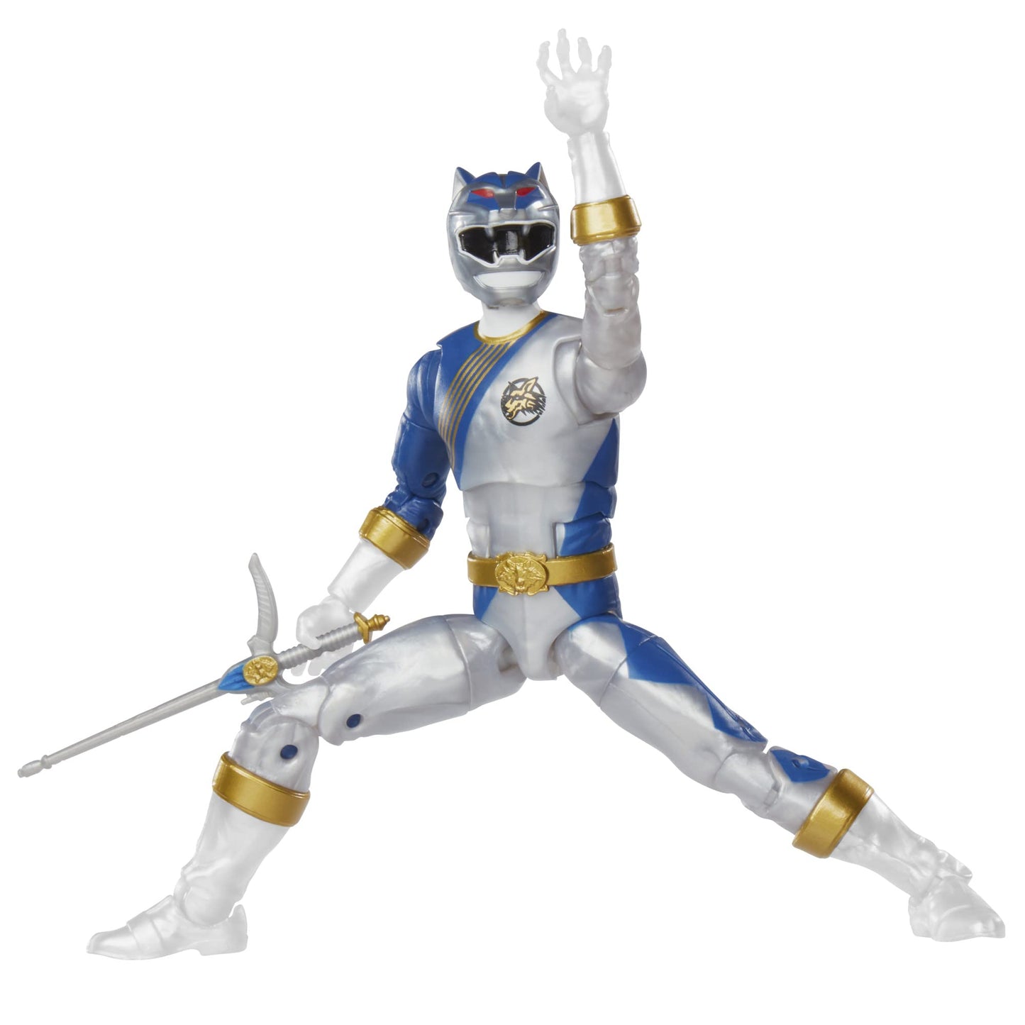 Power Rangers Lightning Collection Wild Force Lunar Wolf Ranger 6-Inch Premium Collectible Action Figure