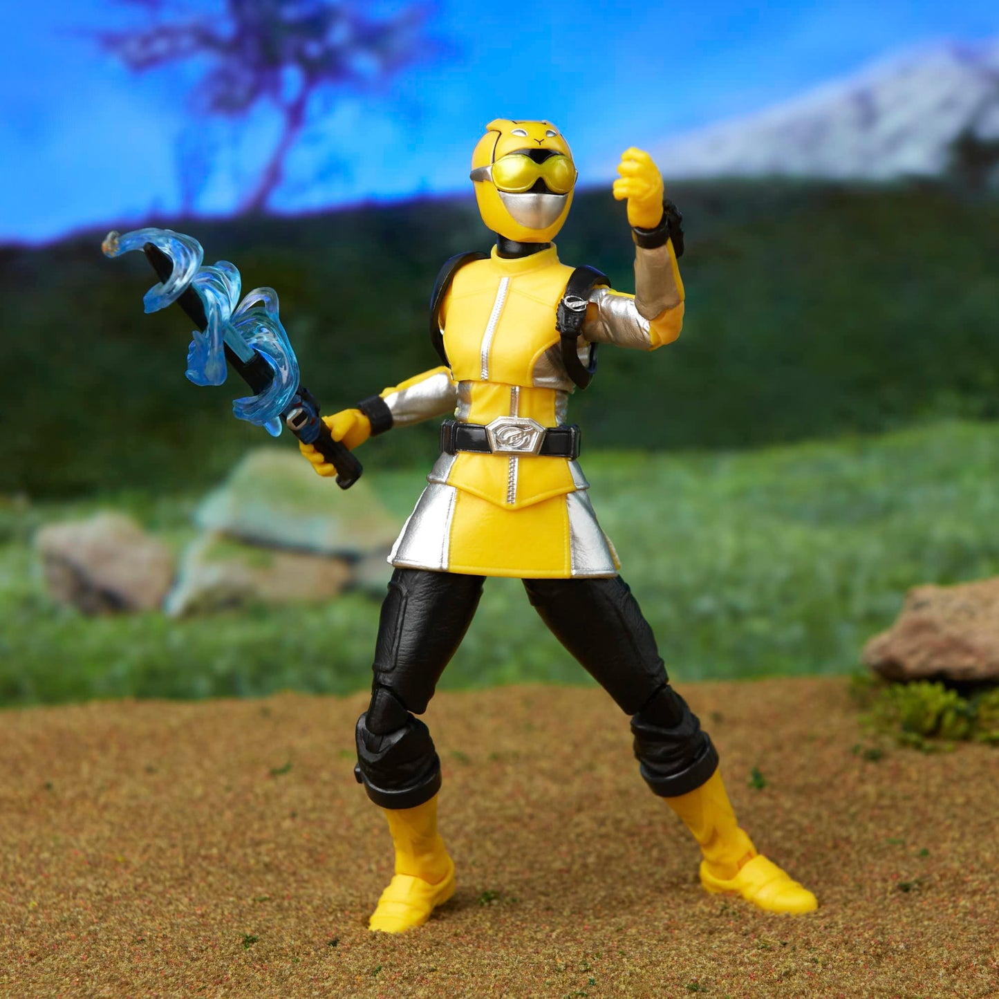 Power Rangers Lightning Collection Beast Morphers Yellow Ranger 6-Inch Action Figure | Premium Poseable Toy