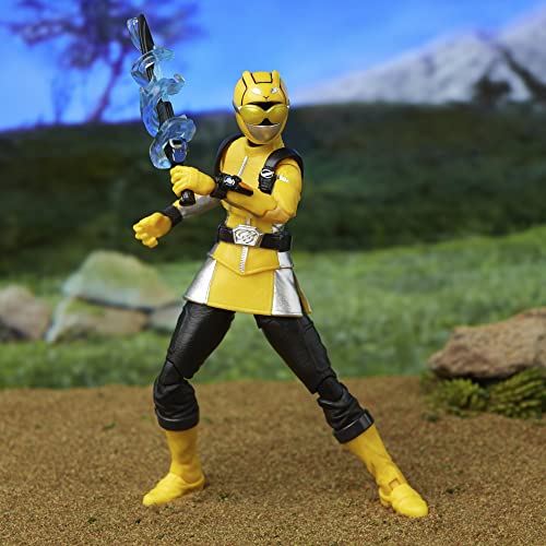 Power Rangers Lightning Collection Beast Morphers Yellow Ranger 6-Inch Action Figure | Premium Poseable Toy