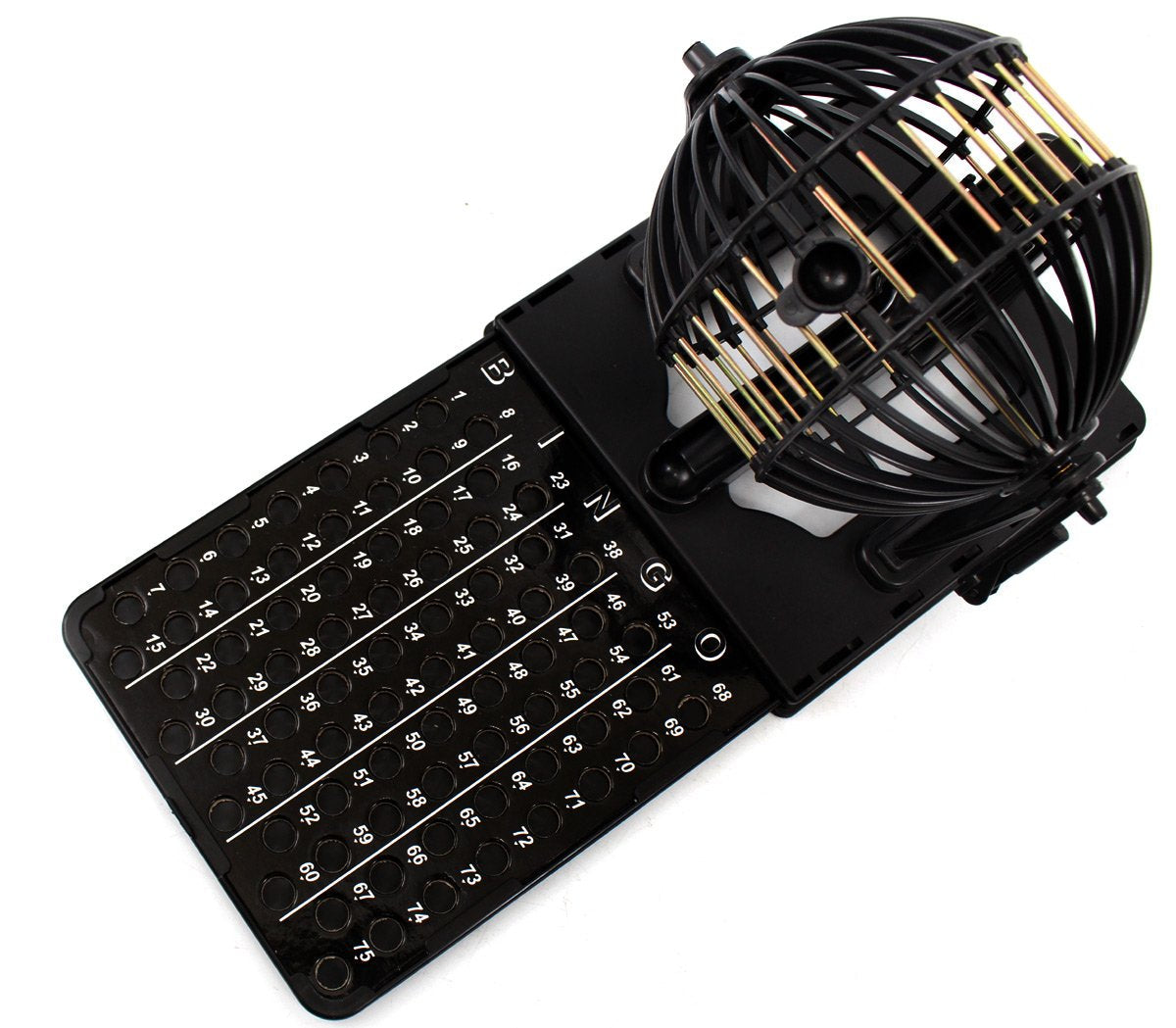PowerTRC Bingo Machine Cage Set - Classic Cage with Balls & Tray
