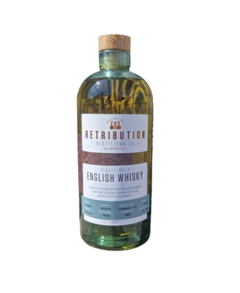 Retribution Distilling Co Single Malt English Whisky PR004 Pedro Ximenez Cask