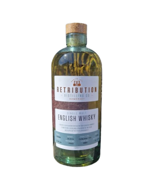 Retribution Distilling Co Single Malt English Whisky PR004 Pedro Ximenez Cask