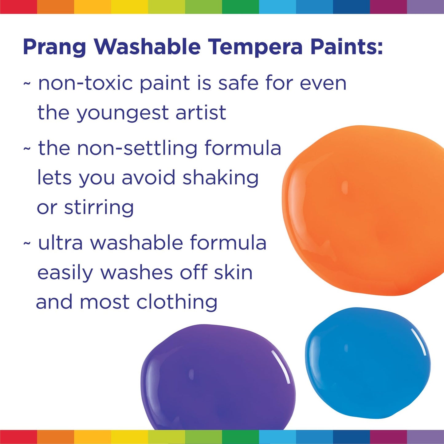 Prang Washable Tempera Paint – Yellow, 16 oz (1 Count) – Ready-to-Use, Non-Toxic