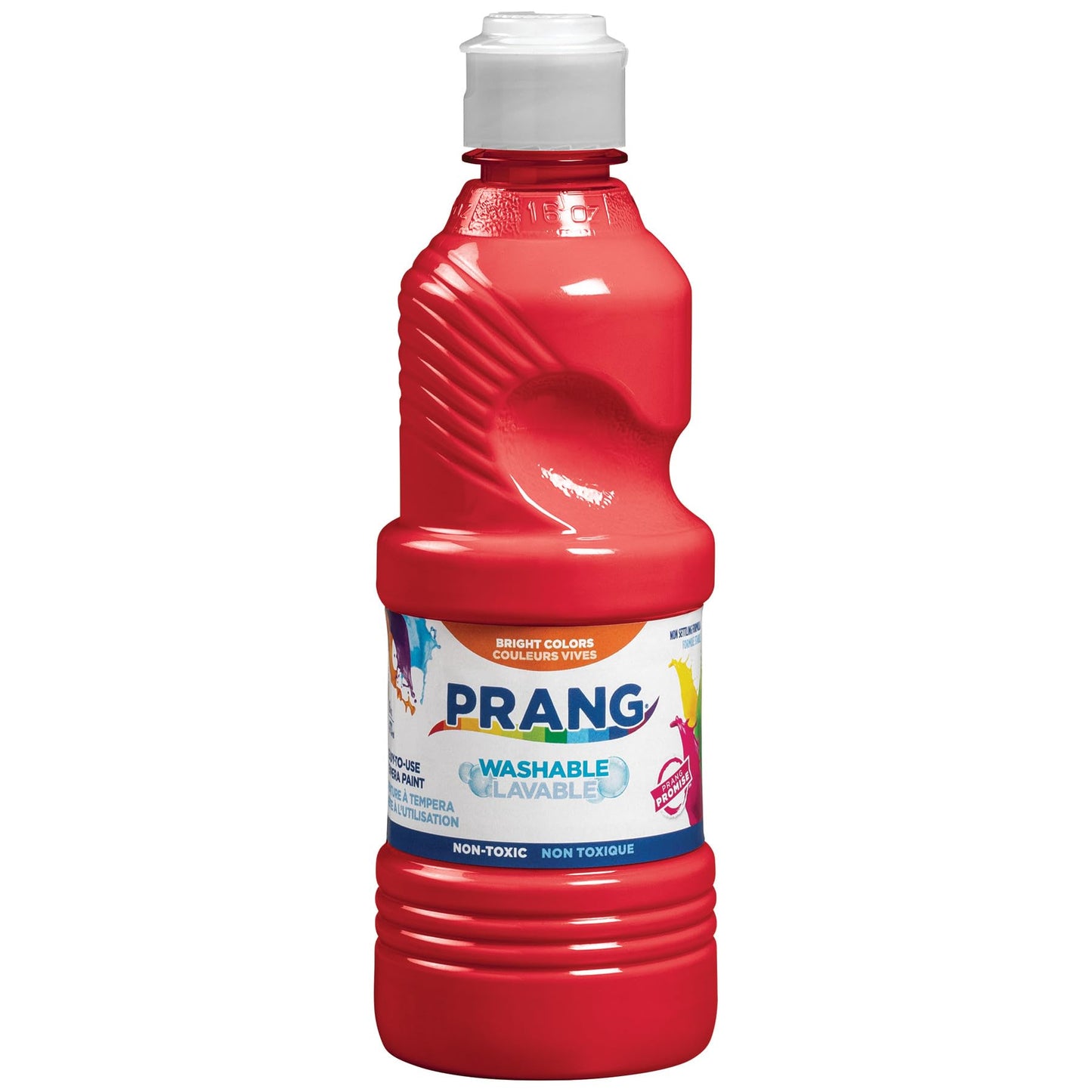 Prang Washable Tempera Paint - Red, 16 Oz | Ready-to-Use, Non-Toxic Kids Paint