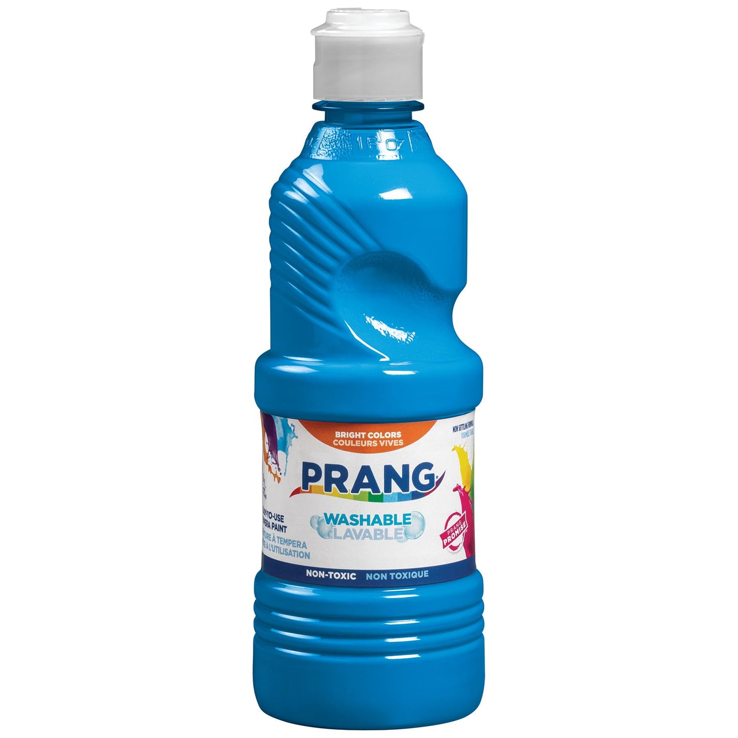 Prang Washable Tempera Paint Turquoise – 16 oz, Easy Cleanup, Non-Toxic