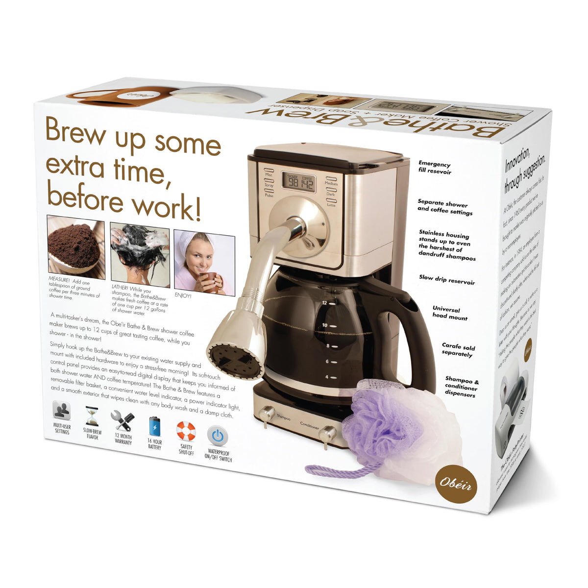 Prank Pack Bathe & Brew Cat Hat Prank Gift Box – Realistic Empty Box for Laughs