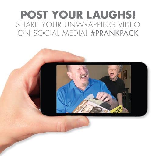 Prank Pack Carbecue Prank Gift Box – Original Gag Gift Box for Surprising Presents
