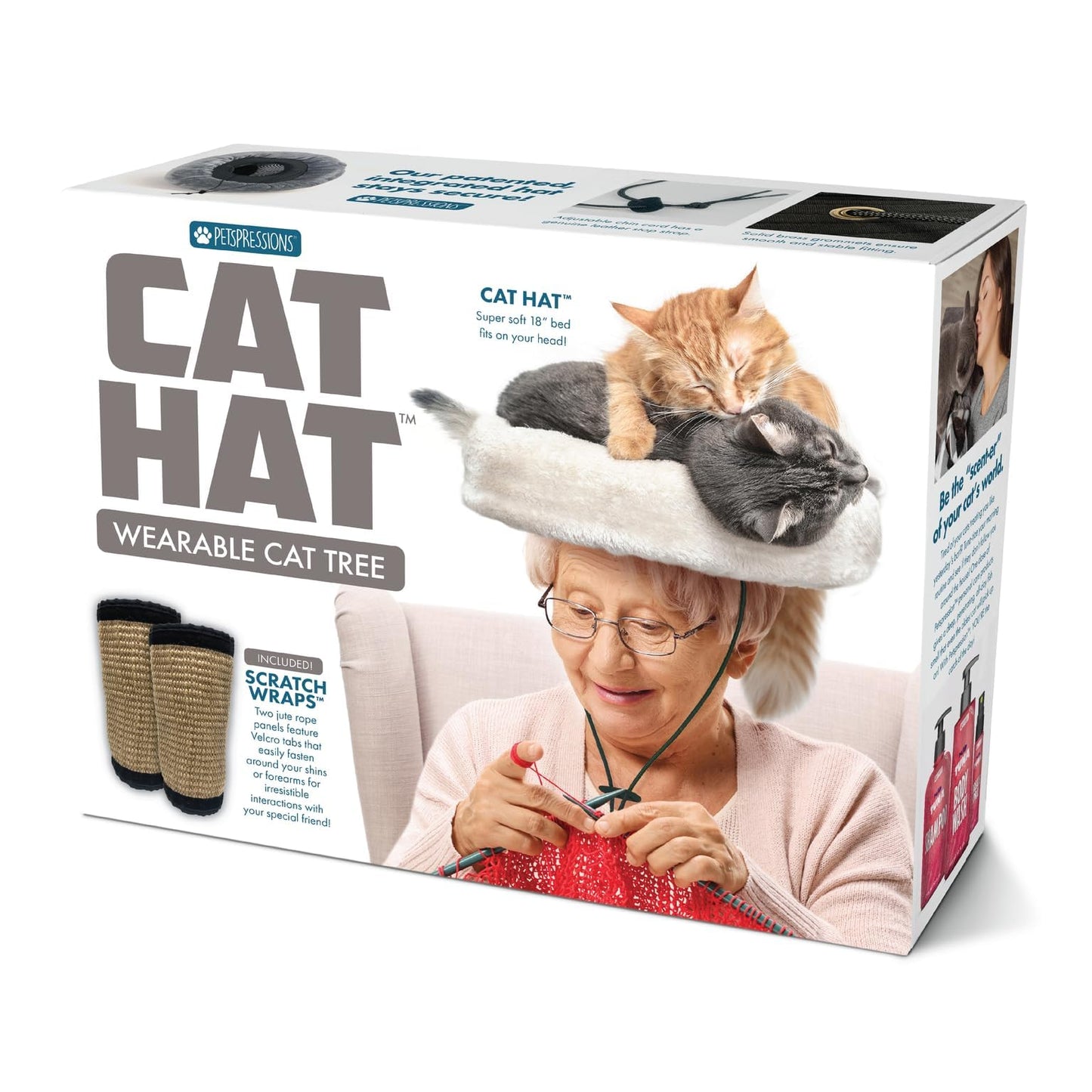 Prank Pack Cat Hat Prank Gift Box – Empty Gag Box for Christmas Pranks