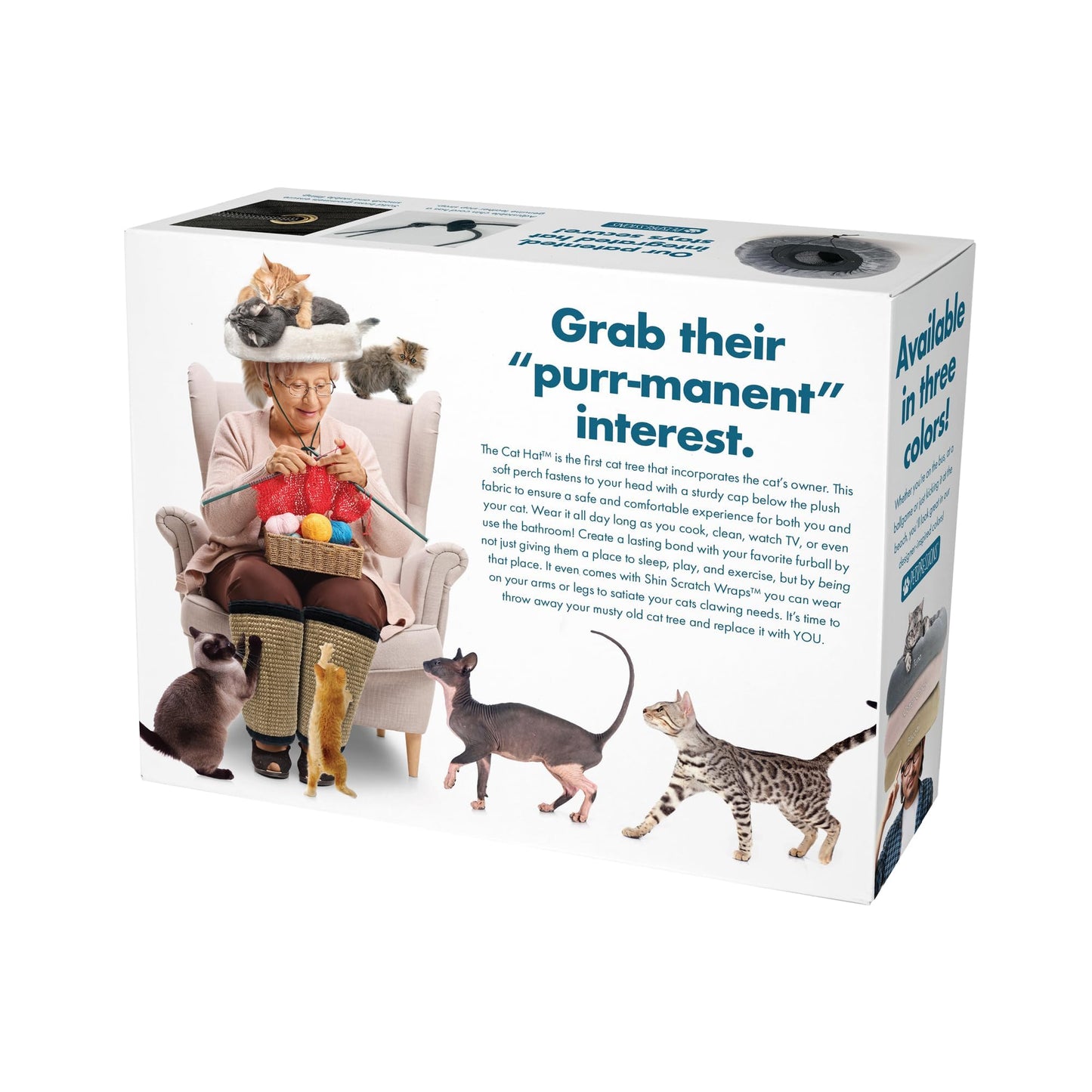 Prank Pack Cat Hat Prank Gift Box – Empty Gag Box for Christmas Pranks
